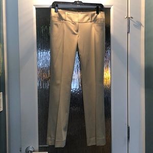 The Limited Drew Fit, 2A, tan, suit pant